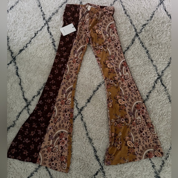 Spell Pants - Spell Floral Paisley Flare Pants
